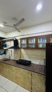 Kitchen Image of 1550 Sq.ft 3 BHK Apartment / Flat for sale in Turquoise Blu, Shela Ahmedabad for Rs. 6800000