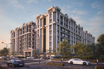 Image of 1114 Sq.ft 2 BHK Apartment / Flat for sale in S M Raj Heritage Phase I, Godadara, Surat for Rs. 3100000