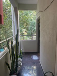 Balcony Image of 650 Sq.ft 1 BHK Builder Floor for rent in Harlur Bengaluru for Rs. 26500