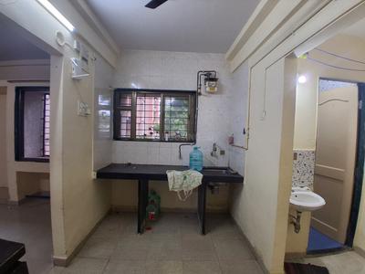 Kitchen Image of 450 Sq.ft 1 BHK Apartment / Flat for rent in Ghansoli Navi Mumbai for Rs. 25000
