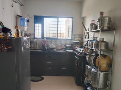 Kitchen Image of 803 Sq.ft 2 BHK Apartment / Flat for sale in Majestique Fifth Avenue, Hadapsar Pune for Rs. 5200000