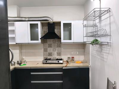 Kitchen Image of 1500 Sq.ft 2 BHK Builder Floor for rent in Sector 69 Gurgaon for Rs. 30000