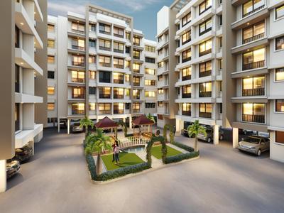 Image of 602 Sq.ft 1 BHK Apartment / Flat for sale in Kewale, Navi Mumbai for Rs. 3200000