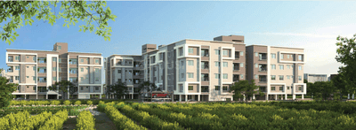Image of 1290 Sq.ft 3 BHK Apartment / Flat for sale in Skyline Homes, Harinavi, Kolkata for Rs. 4450500