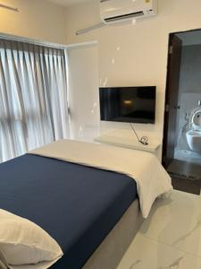 Bedroom Image of 550 Sq.ft 2 BHK Apartment / Flat for rent in Siroya Level The Residences, Andheri West Mumbai for Rs. 66000