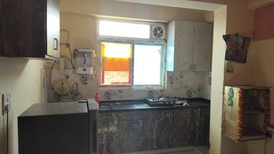 Kitchen Image of 1000 Sq.ft 2 BHK Builder Floor for rent in Shyam Nagar Jaipur for Rs. 20000