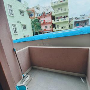 Balcony Image of 955 Sq.ft 1 BHK Apartment / Flat for rent in Banaswadi Bengaluru for Rs. 20000