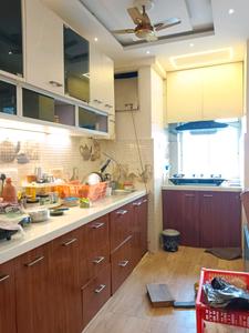 Kitchen Image of 1405 Sq.ft 3 BHK Apartment / Flat for sale in Rajwada Heights, Narendrapur Kolkata for Rs. 8000000