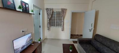 Bedroom Image of 850 Sq.ft 2 BHK Builder Floor for rent in Mahadevapura Bengaluru for Rs. 35000