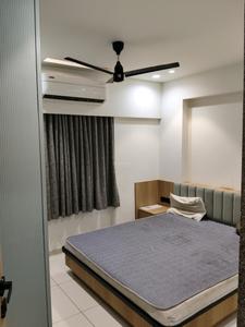 Bedroom Image of 700 Sq.ft 1 BHK Apartment / Flat for rent in Aakash Residency Phase 1, Shela Ahmedabad for Rs. 26000