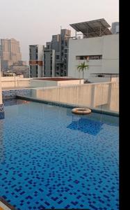 Balcony Image of 1127 Sq.ft 3 BHK Apartment / Flat for rent in Purti Jewel, Tangra Kolkata for Rs. 34000