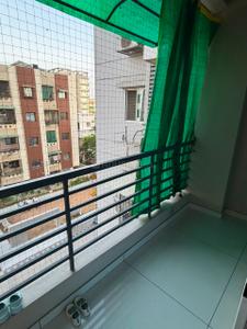 Balcony Image of 1500 Sq.ft 3 BHK Apartment / Flat for rent in Saroliya Galaxy 77, Sama Savli Vadodara for Rs. 30000