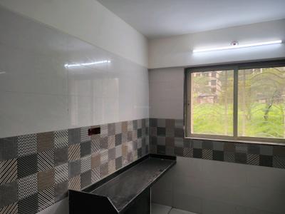 Kitchen Image of 700 Sq.ft 2 BHK Apartment / Flat for rent in Aakash Ganga Complex, Hiranandani Estate Thane for Rs. 29999