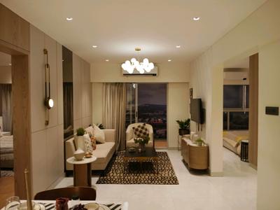 Living Room Image of 830 Sq.ft 2 BHK Apartment / Flat for rent in Tridhaatu Morya, Chembur Mumbai for Rs. 75000