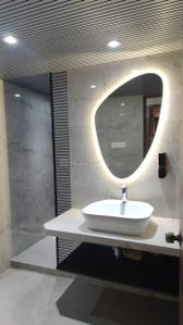 Bathroom Image of 506 Sq.ft 2 BHK Apartment / Flat for rent in Bhavya Oyster Marina, Ulwe Navi Mumbai for Rs. 30000