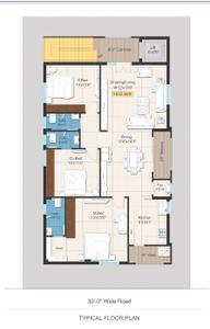 Image of 1950 Sq.ft 3 BHK Builder Floor for sale in B N Reddy Nagar, Hyderabad for Rs. 11500000