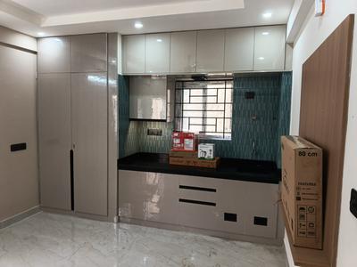 Kitchen Image of 450 Sq.ft 1 RK Apartment / Flat for rent in Marathahalli Bengaluru for Rs. 21000