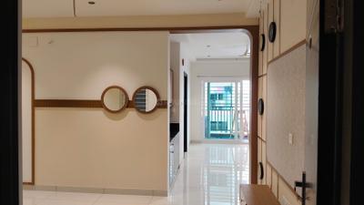 Living Room Image of 1340 Sq.ft 2 BHK Apartment / Flat for rent in Aparna Zenon, Manikonda Hyderabad for Rs. 58000