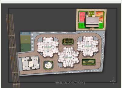 Image of 1036 Sq.ft 2 BHK Apartment / Flat for sale in Ekansh Rivera, Moshi, Pune for Rs. 6000000