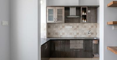 Kitchen Image of 550 Sq.ft 1 BHK Builder Floor for rent in HBR Layout Bengaluru for Rs. 21000