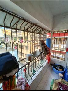 Balcony Image of 1050 Sq.ft 3 BHK Apartment / Flat for sale in Bangur Avenue Kolkata for Rs. 3700000