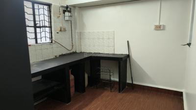 Kitchen Image of 600 Sq.ft 1 BHK Apartment / Flat for rent in Dhanlaxmi Park, Kothrud Pune for Rs. 21000