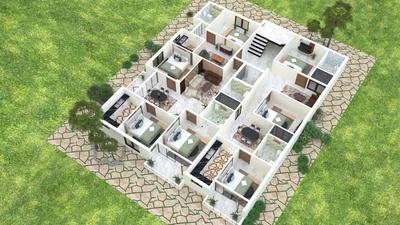 Image of 1025 Sq.ft 3 BHK Apartment / Flat for sale in Paharia, Varanasi for Rs. 6150000
