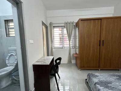 Bedroom Image of 1000 Sq.ft 2 BHK Builder Floor for rent in Munnekollal Bengaluru for Rs. 41000