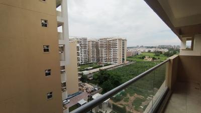 Balcony Image of 1945 Sq.ft 3 BHK Apartment / Flat for sale in Green Lotus Saksham, Lohgarh Zirakpur for Rs. 12500000