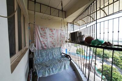 Balcony Image of 1260 Sq.ft 3 BHK Apartment / Flat for sale in Ghatlodiya Ahmedabad for Rs. 7950000
