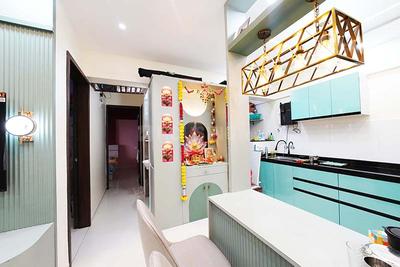 Kitchen Image of 711 Sq.ft 2 BHK Apartment / Flat for sale in Vighnesh Asteria, Wakad Pune for Rs. 9500000