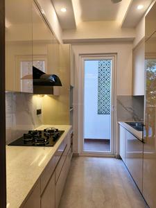 Kitchen Image of 1600 Sq.ft 3 BHK Builder Floor for rent in Trehan Luxury Floors 71, Sector 71 Gurgaon for Rs. 47000