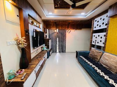 Hall Image of 1200 Sq.ft 2 BHK Apartment / Flat for rent in Rushabhdev Sharan Circle Homes, Zundal Ahmedabad for Rs. 28000