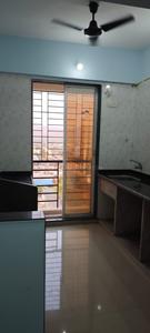 Kitchen Image of 660 Sq.ft 1 BHK Apartment / Flat for rent in Bhagwati Neelkanth Heights, Kalamboli Navi Mumbai for Rs. 20000