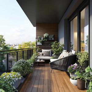 Balcony Image of 4078 Sq.ft 4 BHK Apartment / Flat for sale in Anantara Alpines, Thaltej Ahmedabad for Rs. 31500000