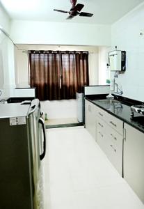 Kitchen Image of 1000 Sq.ft 2 BHK Apartment / Flat for rent in Khutwad Nagar Nashik for Rs. 25000