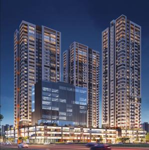 Image of 1485 Sq.ft 3 BHK Apartment / Flat for sale in Highline Phase 1, Gota, Ahmedabad for Rs. 21027000