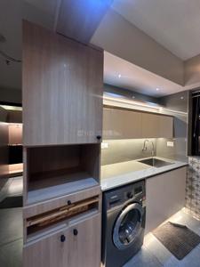Kitchen Image of 555 Sq.ft 1 BHK Apartment / Flat for rent in Eroor Kochi for Rs. 35000