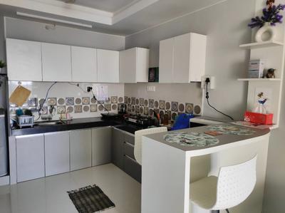 Kitchen Image of 699 Sq.ft 1 BHK Apartment / Flat for sale in Jairam Nagar Goa for Rs. 5800000