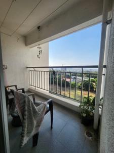 Balcony Image of 1302 Sq.ft 3 BHK Apartment / Flat for sale in Mantra Park View, Dhayari Pune for Rs. 9500000