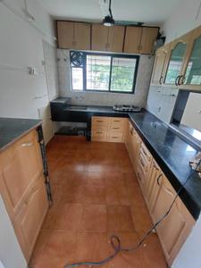 Kitchen Image of 1000 Sq.ft 3 BHK Apartment / Flat for rent in Erandwane Pune for Rs. 42000