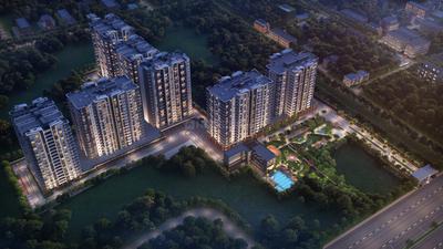 Image of 1216 Sq.ft 2 BHK Apartment / Flat for sale in NCC Ivy Towers, Kovilambakkam, Chennai for Rs. 13600000