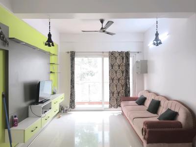 Living Room Image of 1050 Sq.ft 2 BHK Apartment / Flat for rent in Eshwari Oak Dale, JP Nagar Bengaluru for Rs. 34000