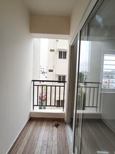 Balcony Image of 1600 Sq.ft 2 BHK Apartment / Flat for rent in Sri Tirumala Millennium Phase III, Mallapur Secunderabad for Rs. 27000