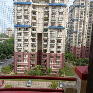 Balcony Image of 1412 Sq.ft 3 BHK Apartment / Flat for rent in Unitech The Palms, Sector 41 Gurgaon for Rs. 75000