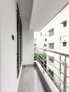 Balcony Image of 2200 Sq.ft 4 BHK Apartment / Flat for sale in New Town Kolkata for Rs. 17500000