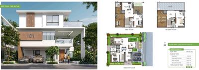 Image of 5000 Sq.ft 4 BHK Villa for sale in Radhey Raaga, Kollur, Hyderabad for Rs. 70000000