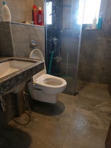 Common Bathroom Image of 554 Sq.ft 1 BHK Apartment / Flat for rent in Amanora Adreno Towers, Hadapsar Pune for Rs. 29000