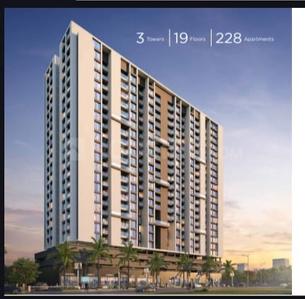 Image of 1202 Sq.ft 3 BHK Apartment / Flat for sale in Wadhwani Om Mangalam Disha, Kiwale, Pune for Rs. 6500000