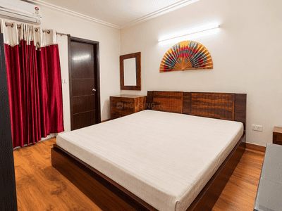 Bedroom Image of 1250 Sq.ft 2 BHK Apartment / Flat for rent in Swatantra Indraprastha Apartments, Sector 32 Faridabad for Rs. 32000